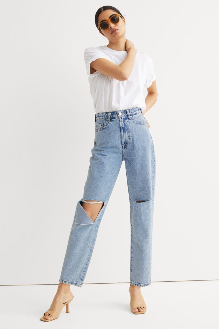 Mom High Ankle Jeans | H&M (DE, AT, CH, NL, FI)
