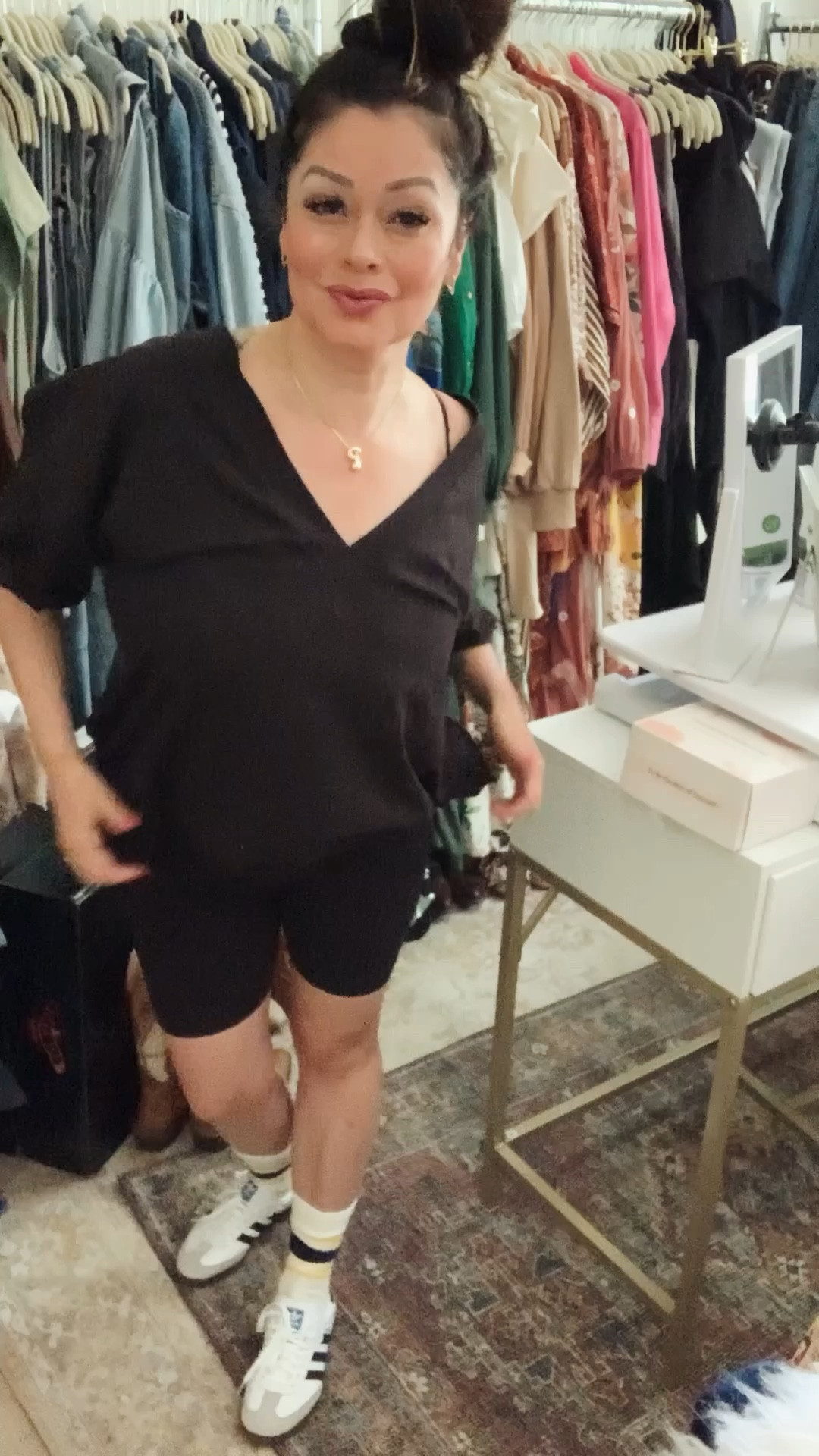 2piece outfit 
Comfortable outfit
Adidas 
#LTKshoecrush

Wearing a size medium in set
Size 3.5 in adidas 

#LTKActive #LTKOver40 #LTKFitness