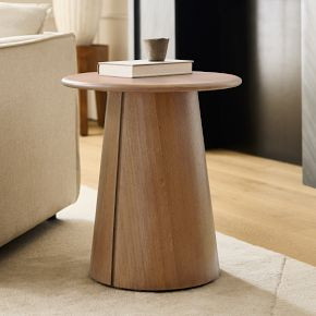 Anton Solid Wood Round Side Table (20") | West Elm (US)