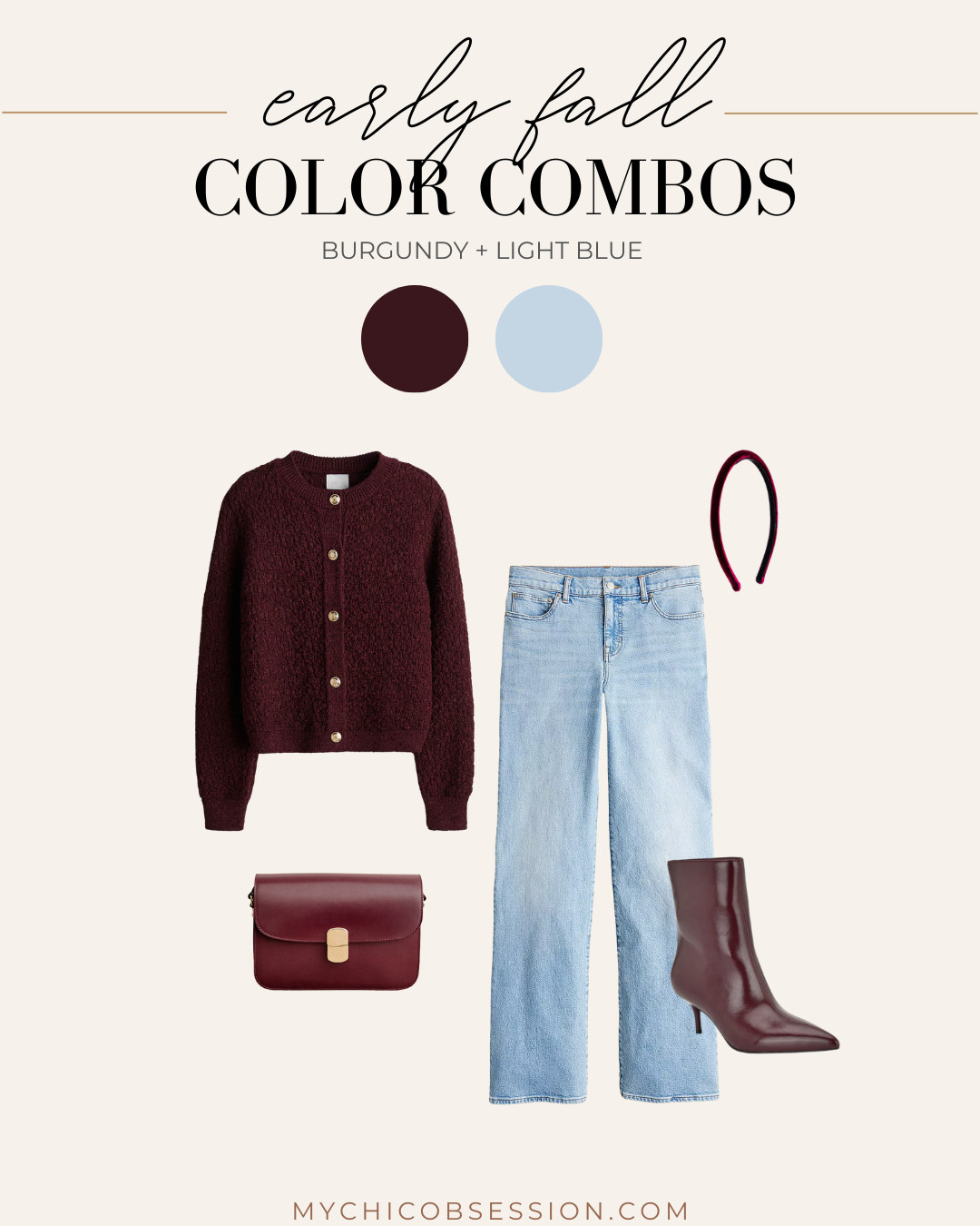 Burgundy was everywhere last year, which makes sense... it's the perfect rich, moody shade for fall outfits. Style it for early autumn looks by pairing it with light denim for the transitional season. 

 #LTKSeasonal #LTKStyleTip #LTKShoeCrush