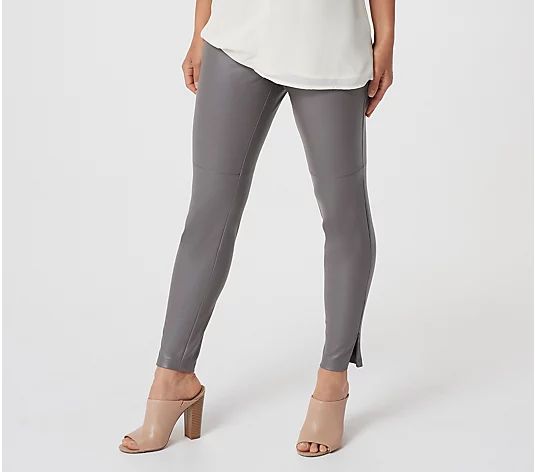 Lisa Rinna Collection Faux Leather Leggings | QVC