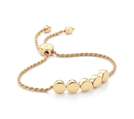 Linear Bead Friendship Chain Bracelet | Monica Vinader (Global)