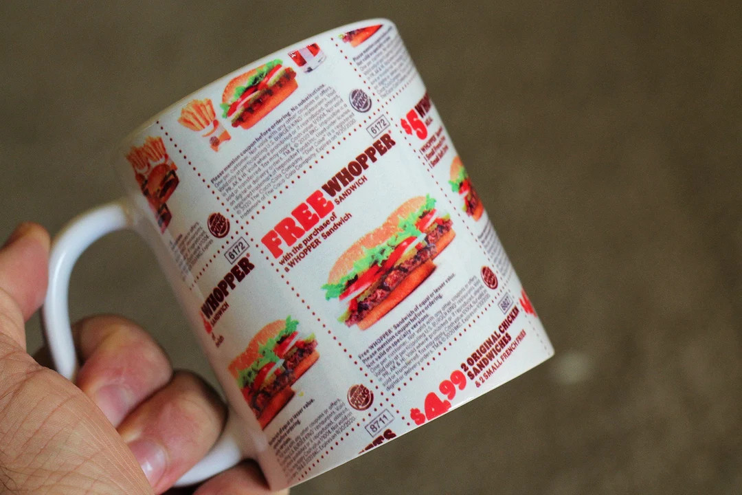 Burger King Coupon Mug - Etsy | Etsy (US)