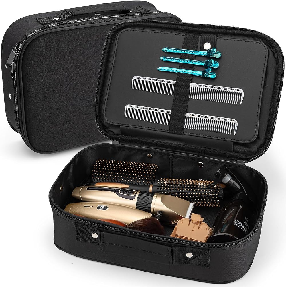 Noverlife Hair Clipper Case, Small Baber Bag for Scissors Clippers Trimmers & Haircut Kits, Barbe... | Amazon (US)