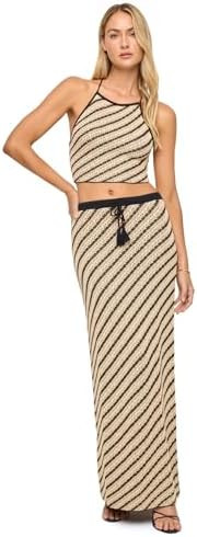 L*Space Bianca Top for Women, Crochet Crop Top with Halter Neck and Adjustable Straps, Criss Cros... | Amazon (US)