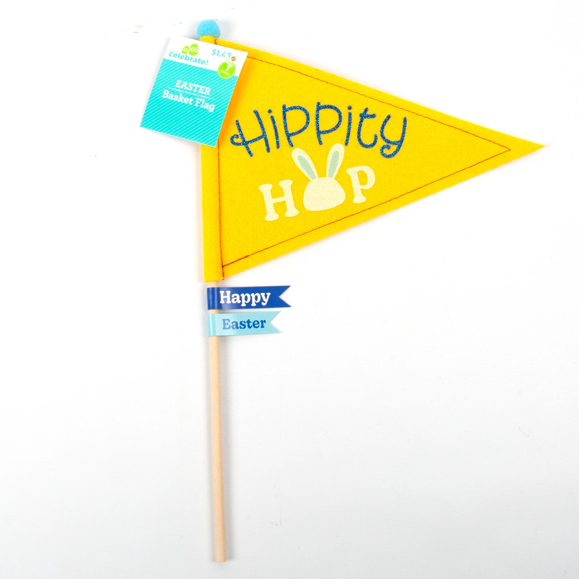 Way to Celebrate Orange Easter Basket Felt Flag | Walmart (US)