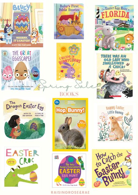 Easter/Spring Books #target #amazon #easterbooks #springbooks #kidbooks #holidaybooks #godbooks 

#LTKSpringSale #LTKSeasonal #LTKfamily