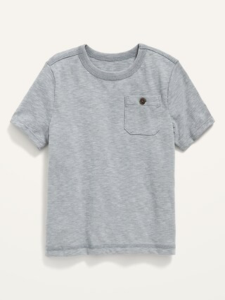 Unisex Short-Sleeve Pocket T-Shirt for Toddler | Old Navy (US)
