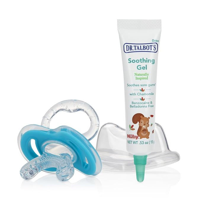 Dr. Talbot's Naturally Inspired Soothing Gel for Sore Gums with Bonus Gum-EEZ Teether Combo, Benz... | Amazon (US)
