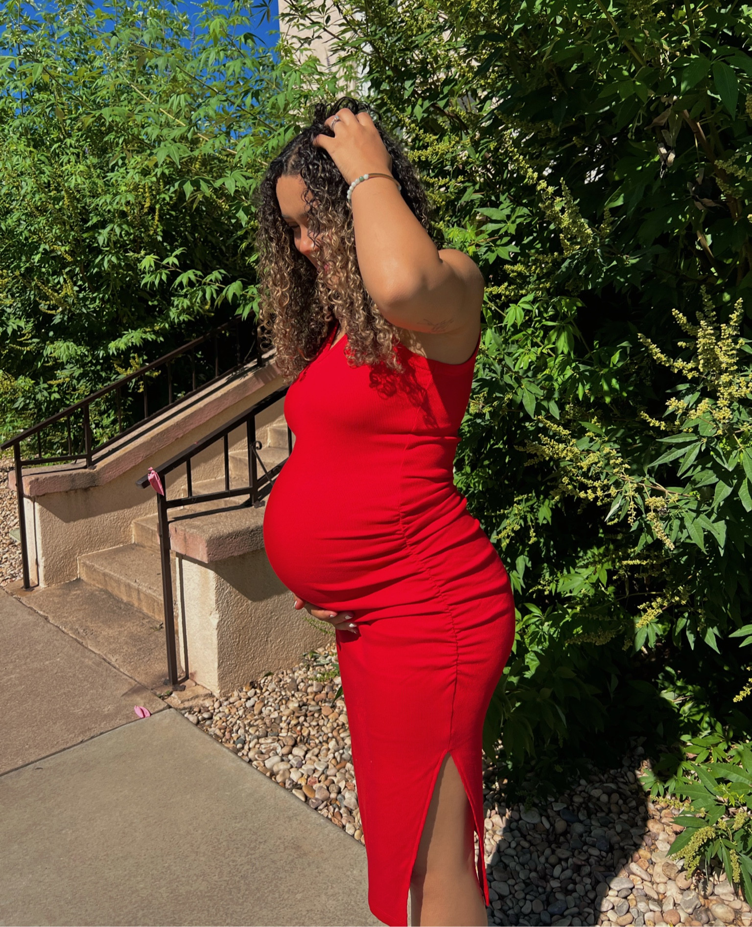 baby shower dress🍓 I’m wearing a size small 

#LTKbump #LTKunder50