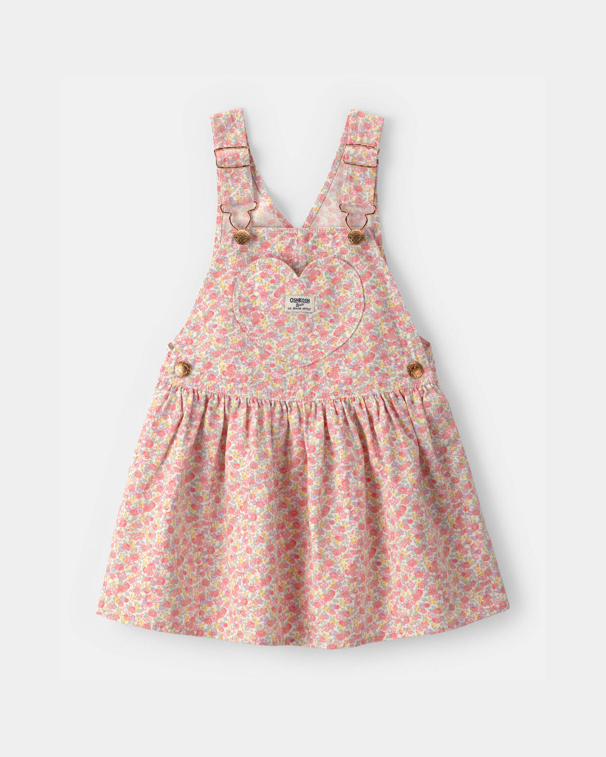 Toddler Girl Floral Heart Pocket Skirtall - Pink - OshKosh B'gosh | Carter's | Carter's Inc