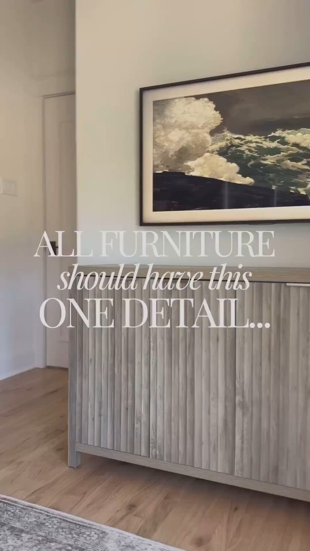 ✨ The sideboard that does it all — form, function, and a flawless finish.
This fluted design with soft-close doors feels high-end and timeless, perfect for adding texture and storage to any space. An Amazon find that looks straight out of a designer catalog.
#AmazonHome #AmazonFinds #HomeDecor #AmazonFavorites #ModernHome #NeutralHome #AffordableLuxury #AmazonMostLoved #HomeInspo #LTKDecor#LTKStyleTip #LTKFindsUnder50

#LTKBeauty #LTKSeasonal #LTKHome