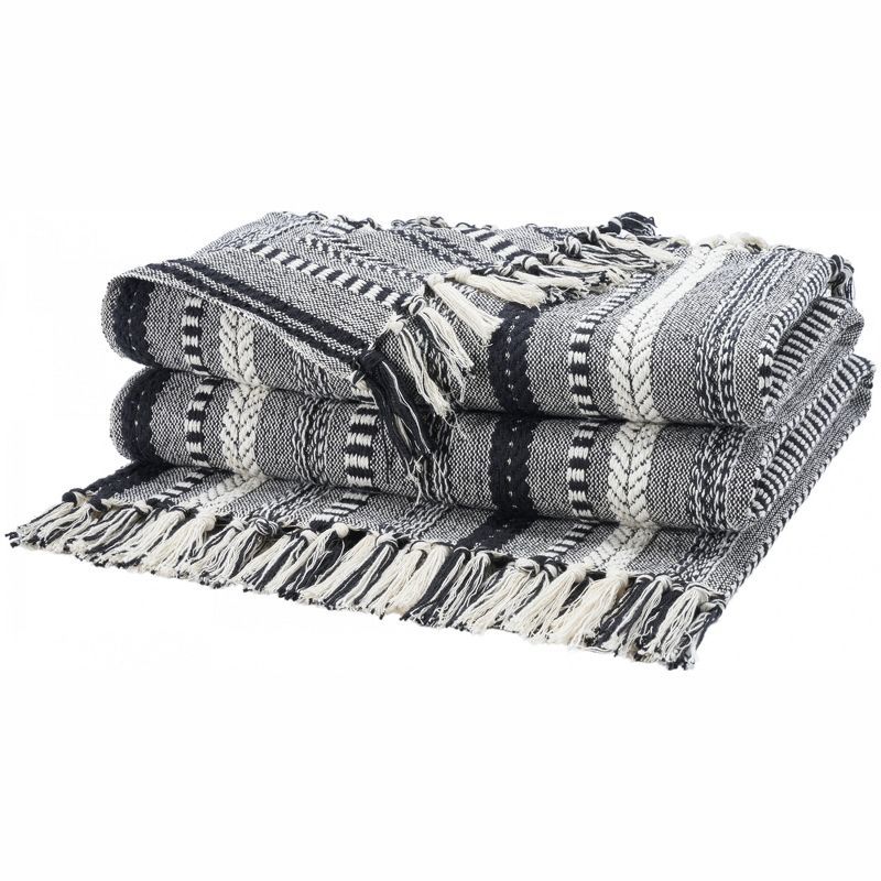 Mina Victory Life Styles Stonewash Braided Indoor Throw Blanket | Target