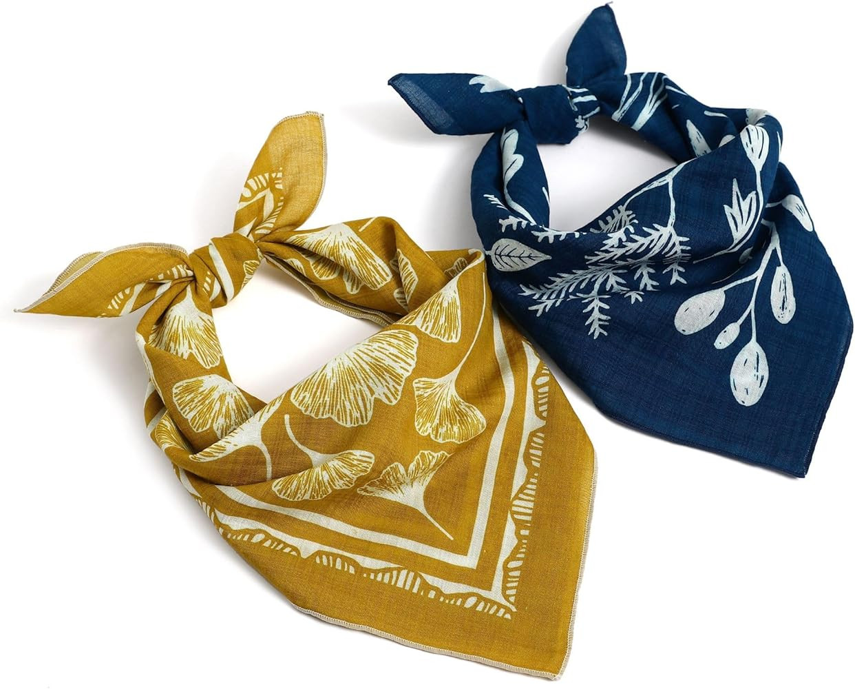 STARWHISPER Multicolored 22''x22'' Cotton Bandana for Women and Men Multi-purpose Headband Hair S... | Amazon (US)