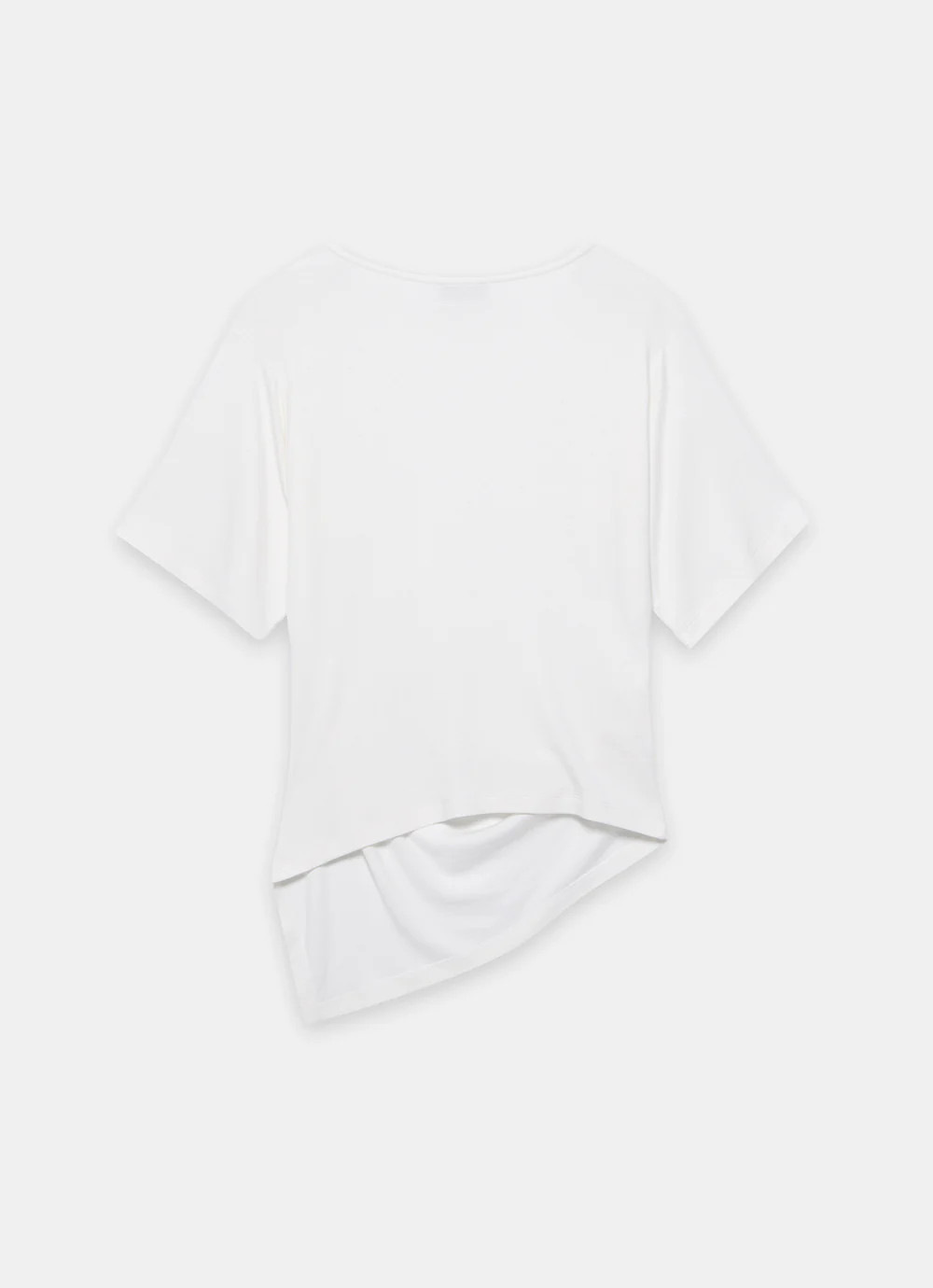 Cream Draped Asymmetric Top | Mint Velvet