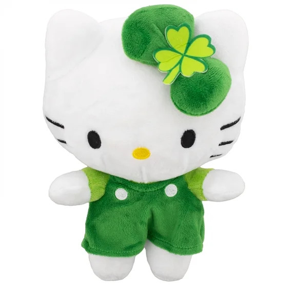 Hello Kitty 9.5 St. Patrick Day Plush Toy | Walmart (US)