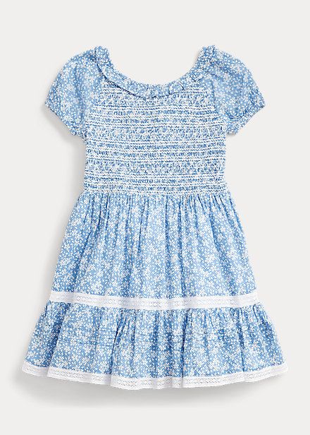 Floral Smocked Cotton Dress | Ralph Lauren (US)