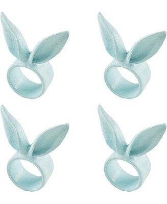 Playful Bunny Ears Napkin Rings, Set of 4 | Macy's