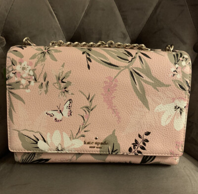 Kate Spade Briar Lane Botanical Emelyn Floral Crossbody Satchel Handbag 98687355643 | eBay | eBay AU