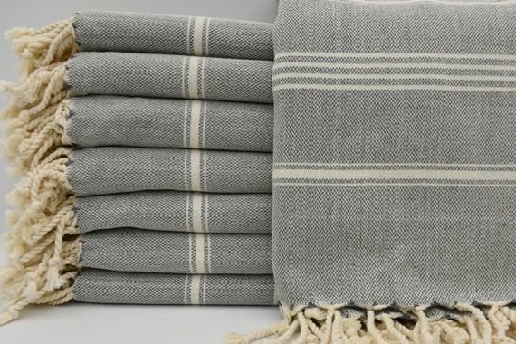Gray Towel,Hammam Towel,Peshtemals,Bath Towel,Turkish Towel,40"x70",Turkish Peshtemal,Turkey Towe... | Etsy (US)