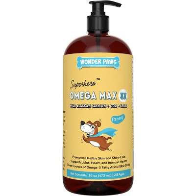 Fish Oil for Dogs - Omega 3 from Alaskan Salmon, Cod & Krill Oil - EPA DHA Fatty Acids - Less Shedding & Itching - Skin, Joint, Immune & Heart Health | Target