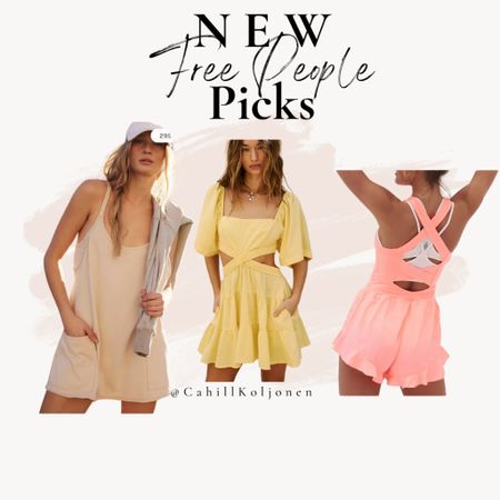 New free people hot sellers
Hot shot dress
Cut out dress
Pickle ball onesie 

#LTKstyletip #LTKSpringSale #LTKSeasonal