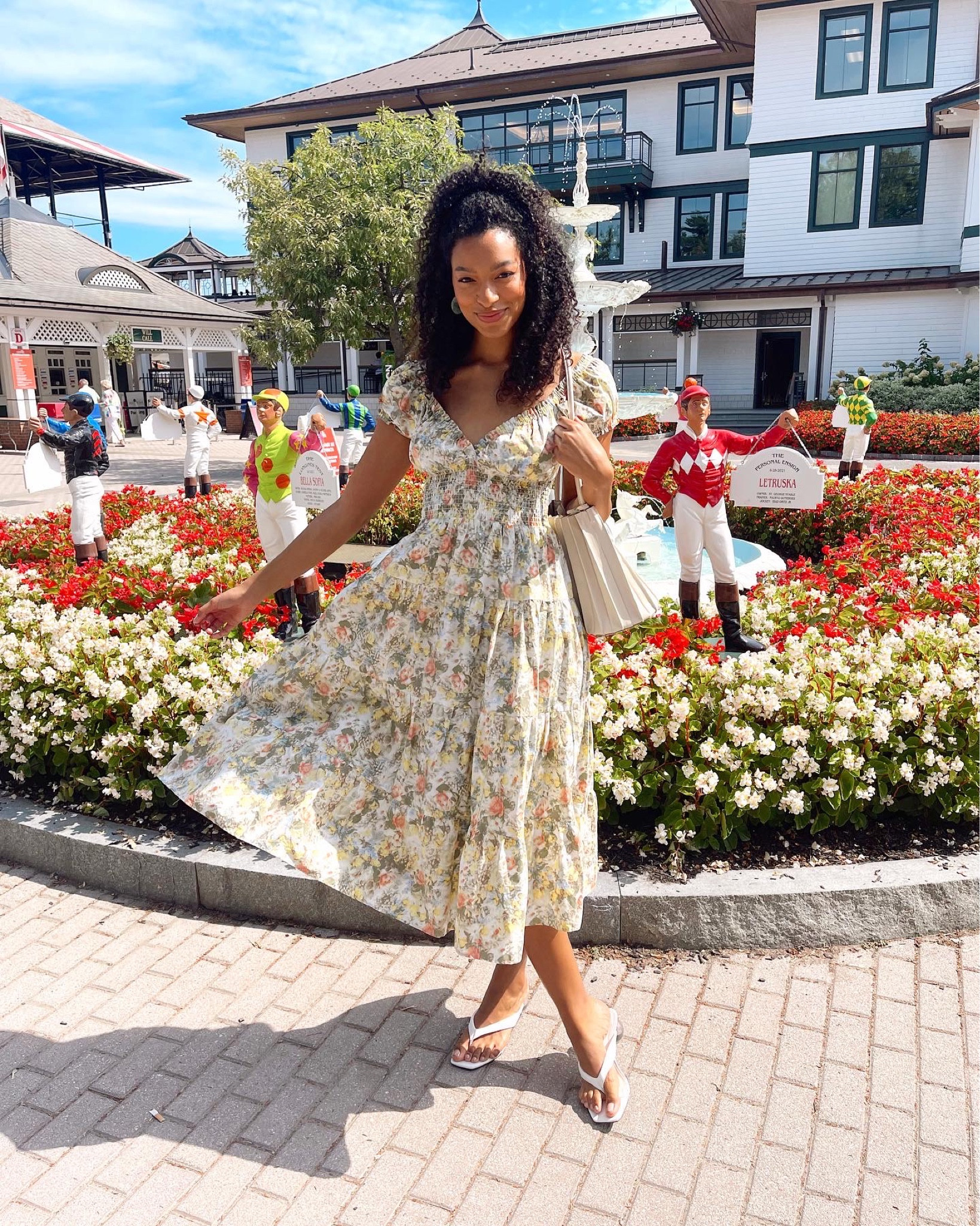 The perfect (wedding guest, baby shower, bridal shower, race track, running in flower fields) dress!

#LTKunder100 #LTKSeasonal #LTKSale