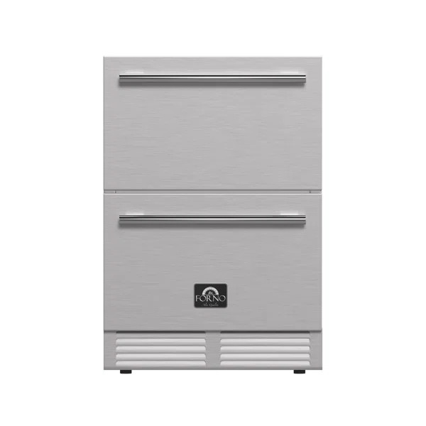 Como 24-Inch Drawer Refrigerator, Stainless Steel, Outdoor/Indoor, 4.87 cu.ft. Capacity | Wayfair North America