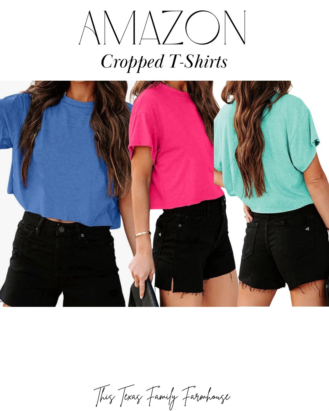 These cropped T-Shirts are $20 and perfect for Spring & Summer!! So many vibrant colors to choose from. I always recommend sizing up 1 with cropped tees if you like a looser fit! 

Mom style | summer vibes | fitness | cropped tees | t-shirt style | women over 30 
I’m 5’ 3”, 130lbs, and usually a size small or medium. I purchased a size medium in these tops. 

#LTKStyleTip #LTKFindsUnder50 #LTKActive