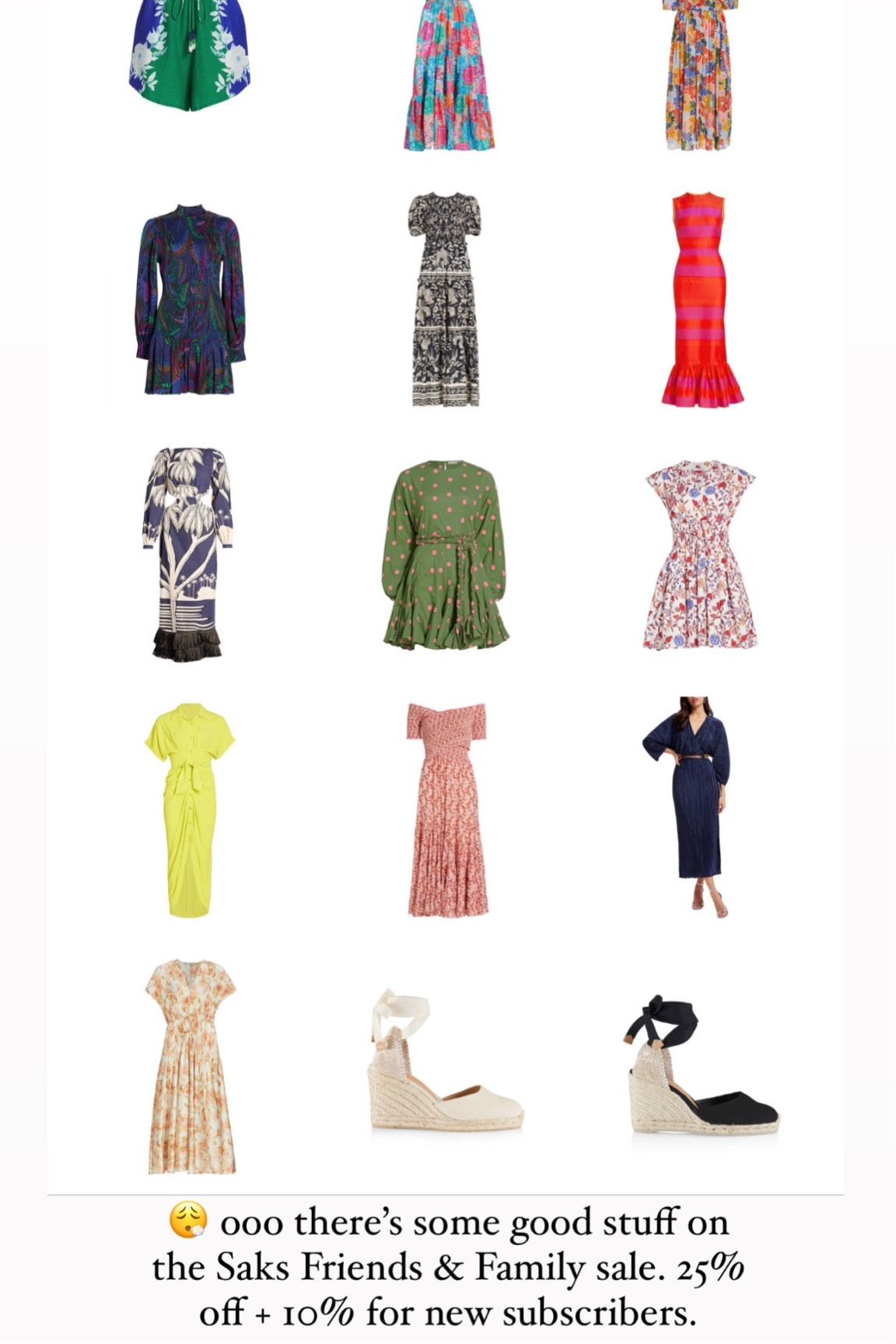 Some amazing designer deals at the Saks sale right now! Farm rio, Rhode, poupette st barthe and more!

#LTKsalealert #LTKunder100 #LTKshoecrush