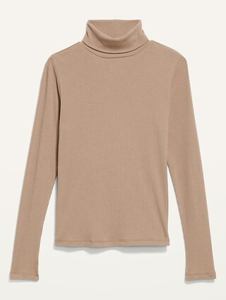 Rib-Knit Turtleneck Top for Women | Old Navy (US)