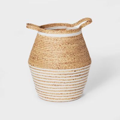 Water Hyacinth and Coiled Rope Storage Bin - Pillowfort™ | Target