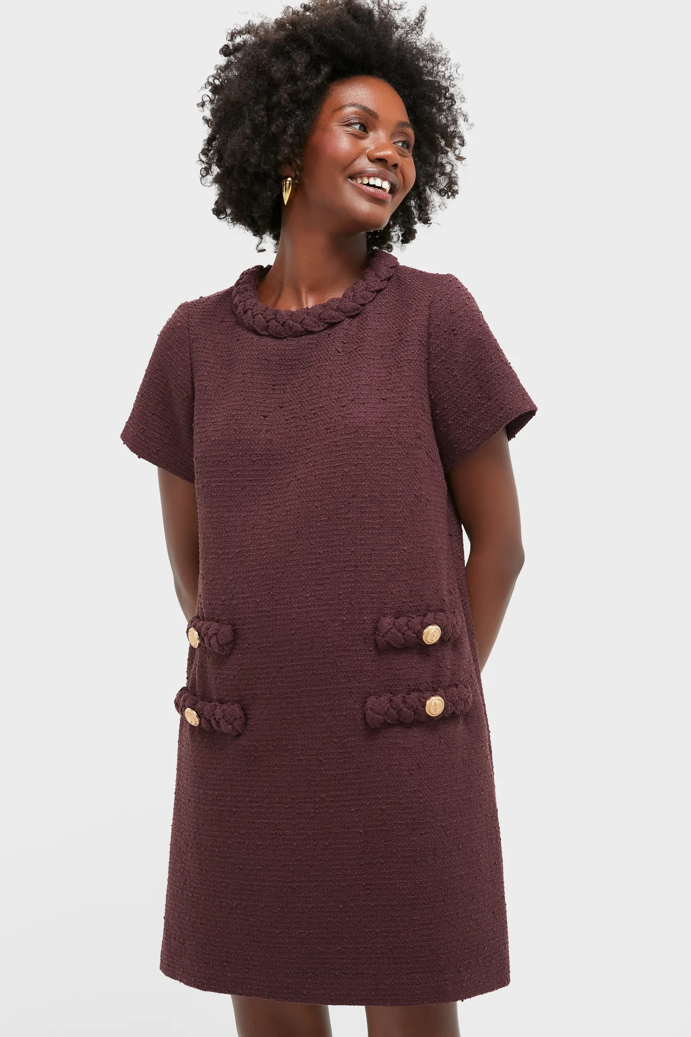 Winetasting Tweed Jackie Dress | Tuckernuck (US)