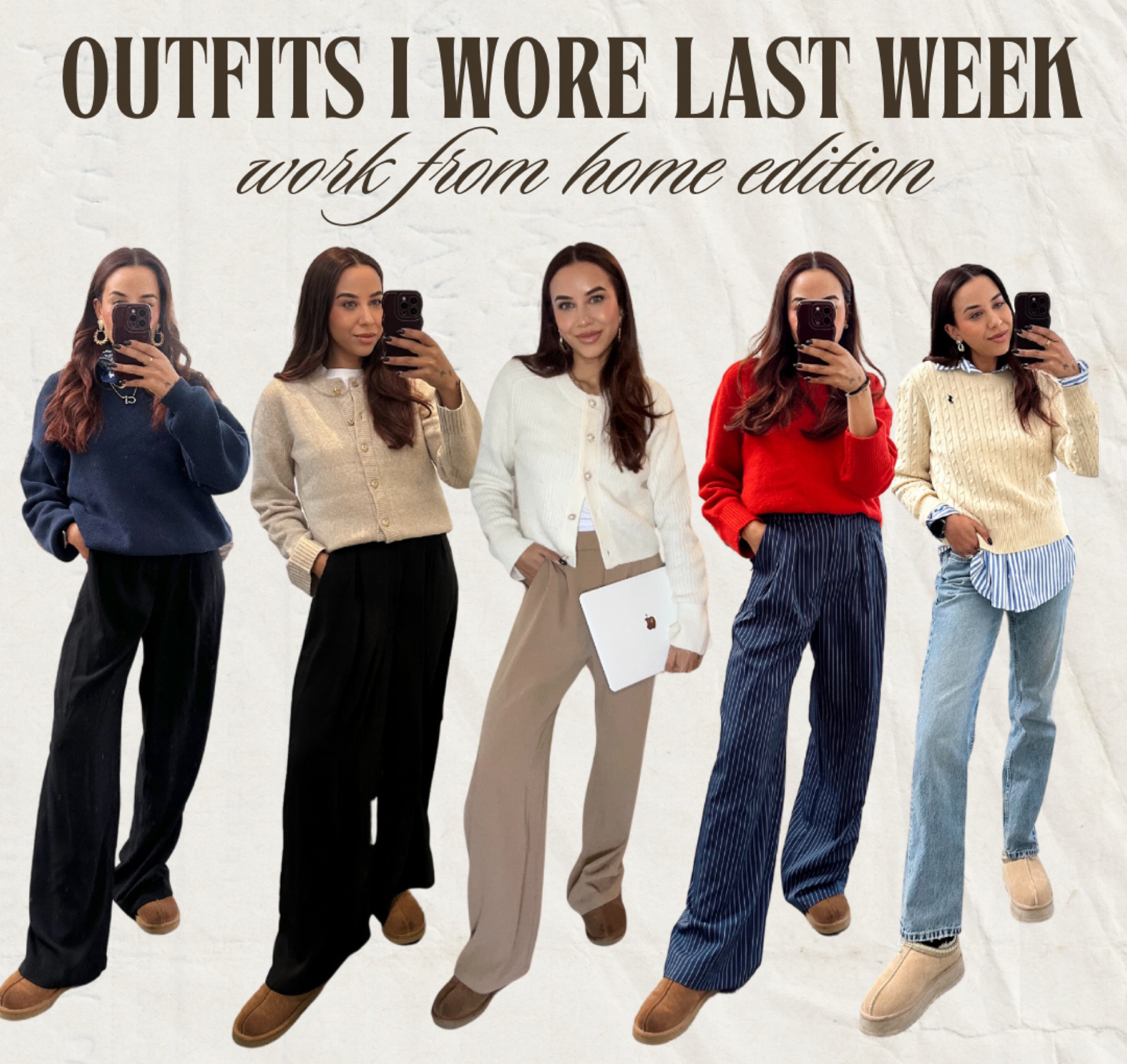 Outfits I wore last week: work from home edition 

I work for The RealReal and need to be on camera sometimes so I want to be comfy but still chic! 

Side note: if you have anything you ever want to consign with The RealReal DM me @mercedeskarre on IG

#LTKWorkwear #LTKStyleTip #LTKSaleAlert