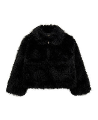 GUESS Big Girls 7-16 Long Sleeve Collared Jacket - Macy's | Macy's