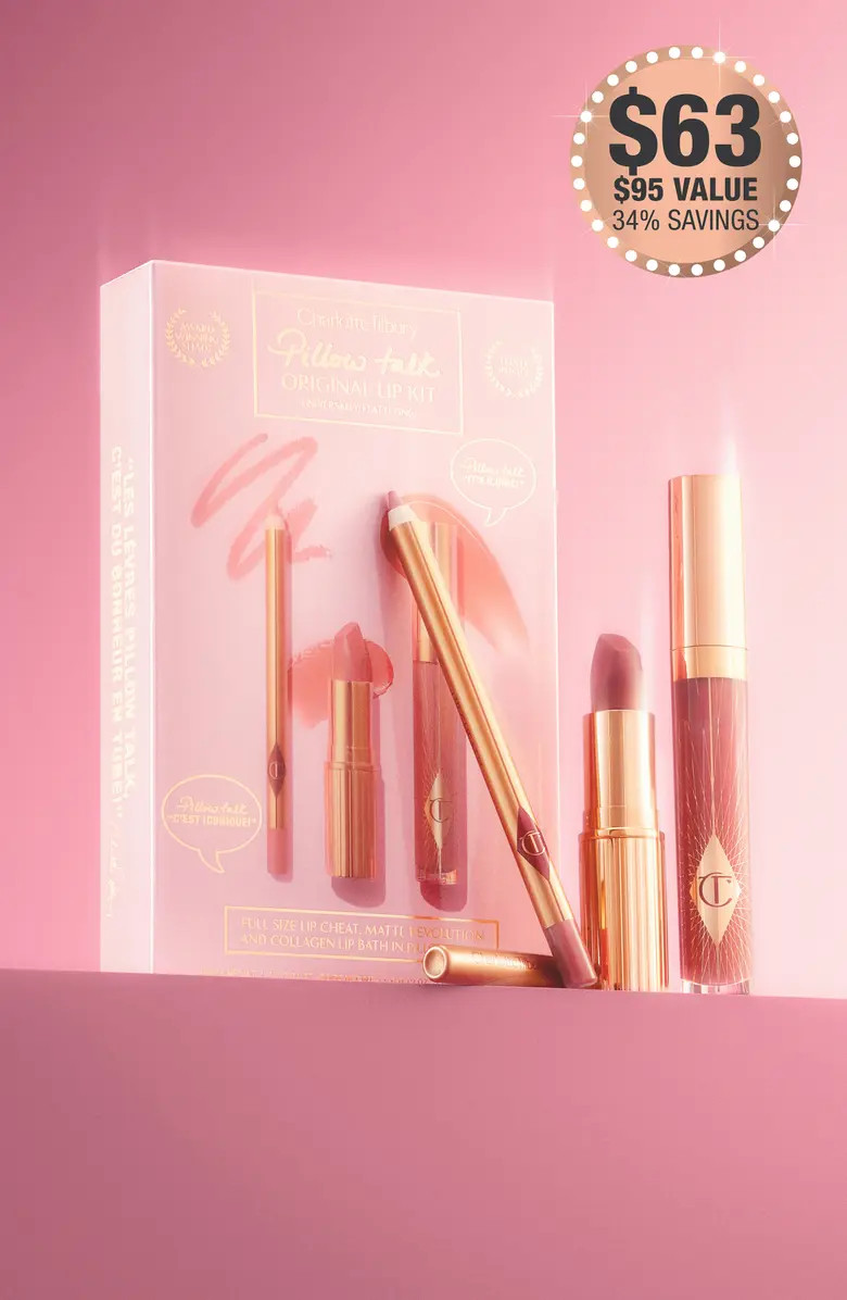 Pillow Talk Original Lip Kit $95 Value | Nordstrom