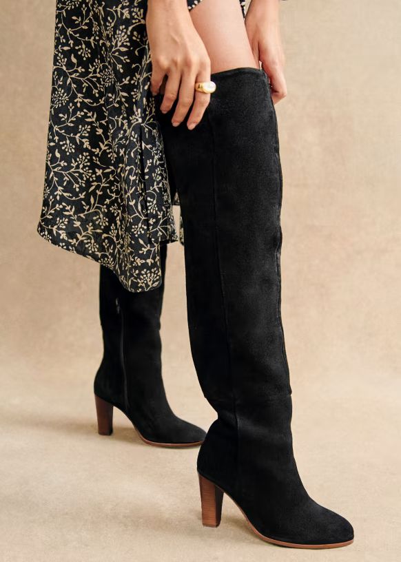 Anaelle Thigh High Boots | Sezane Paris