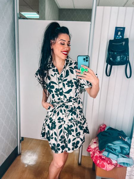 Easter & Spring Outfit! I’m one the hunt for an Easter Church Dress & came across this one! Totally chic in black and white! I’m wearing it in a small!🖤🤍 #VacationOutfit #Easter #SpringOutfit #ChurchOutfit 

#LTKfindsunder50 #LTKSeasonal #LTKstyletip