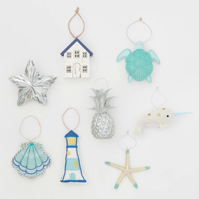 85pc Coastal Christmas  Ornament Kit - Wondershop™ | Target