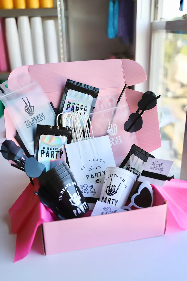 Til Death Do Us Party Box Bride or Die Box Halloween - Etsy | Etsy (US)