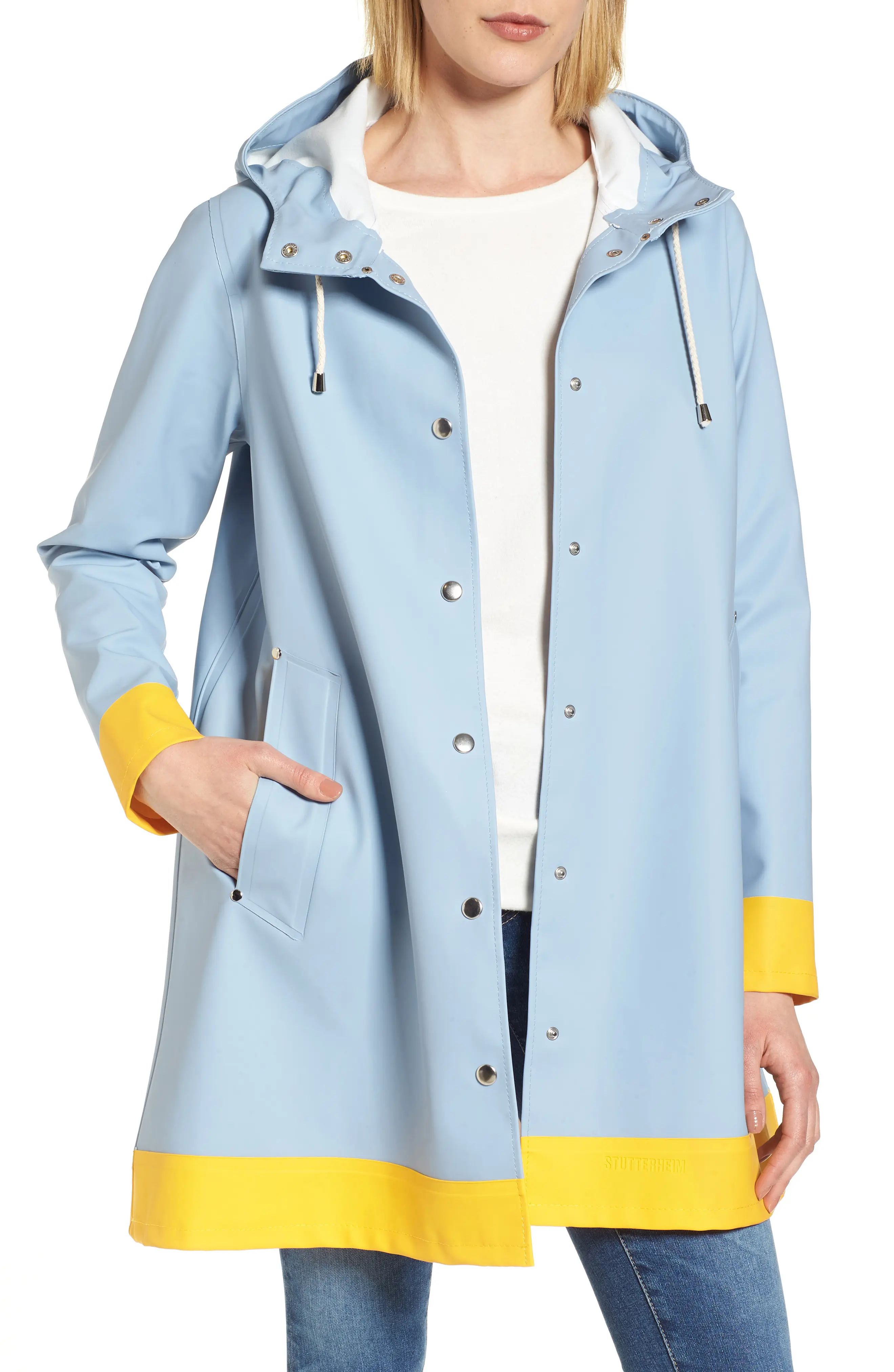 Mosebacke Frame Colorblock Raincoat | Nordstrom