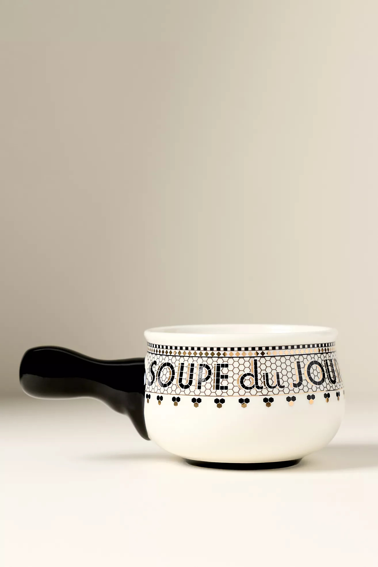 The Bistro Tile Stoneware Soup Bowl | Anthropologie (US)