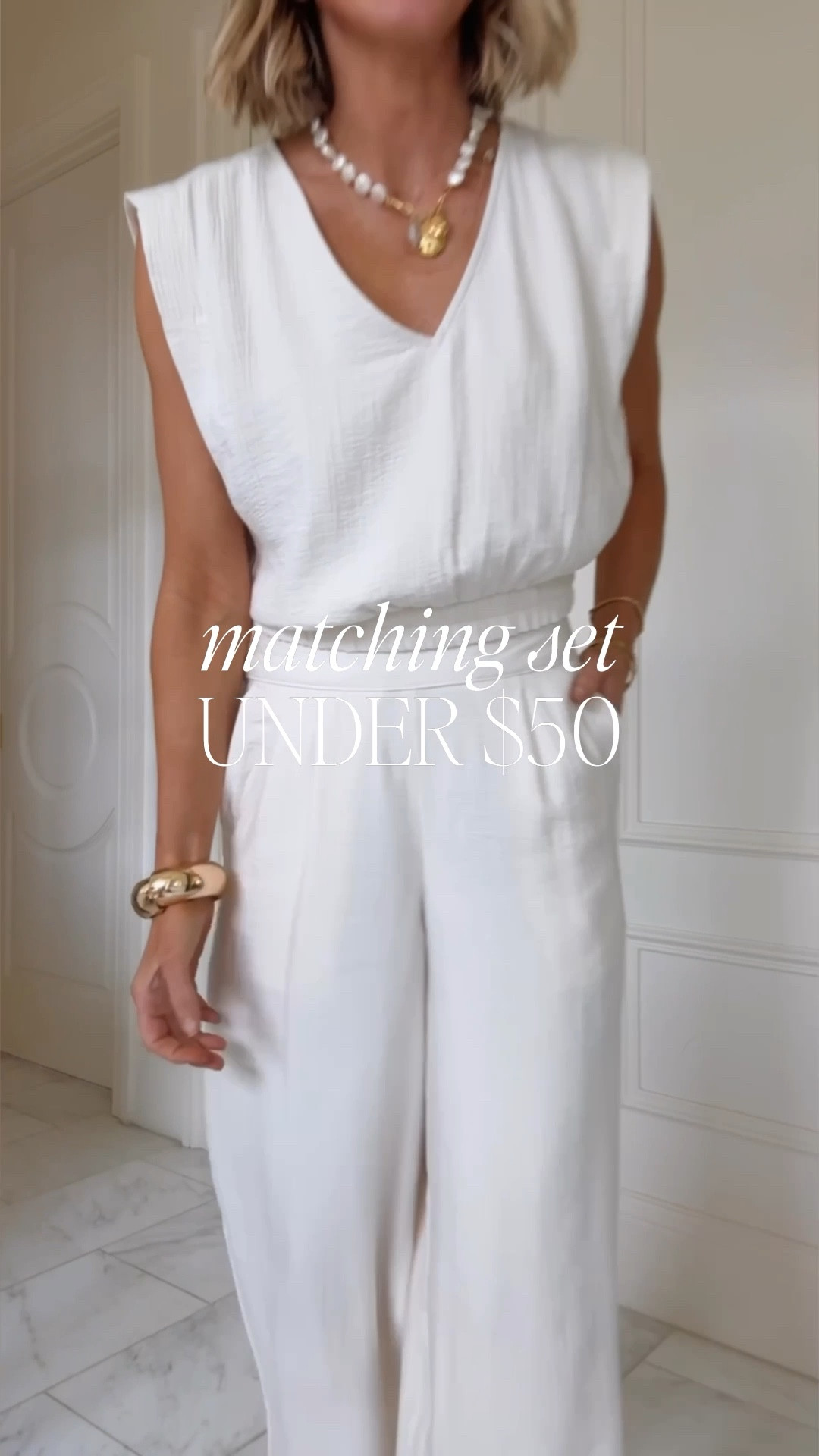 Matching summer set from Target. I'm wearing size xs and I'm 5'7.

#LTKFindsUnder50