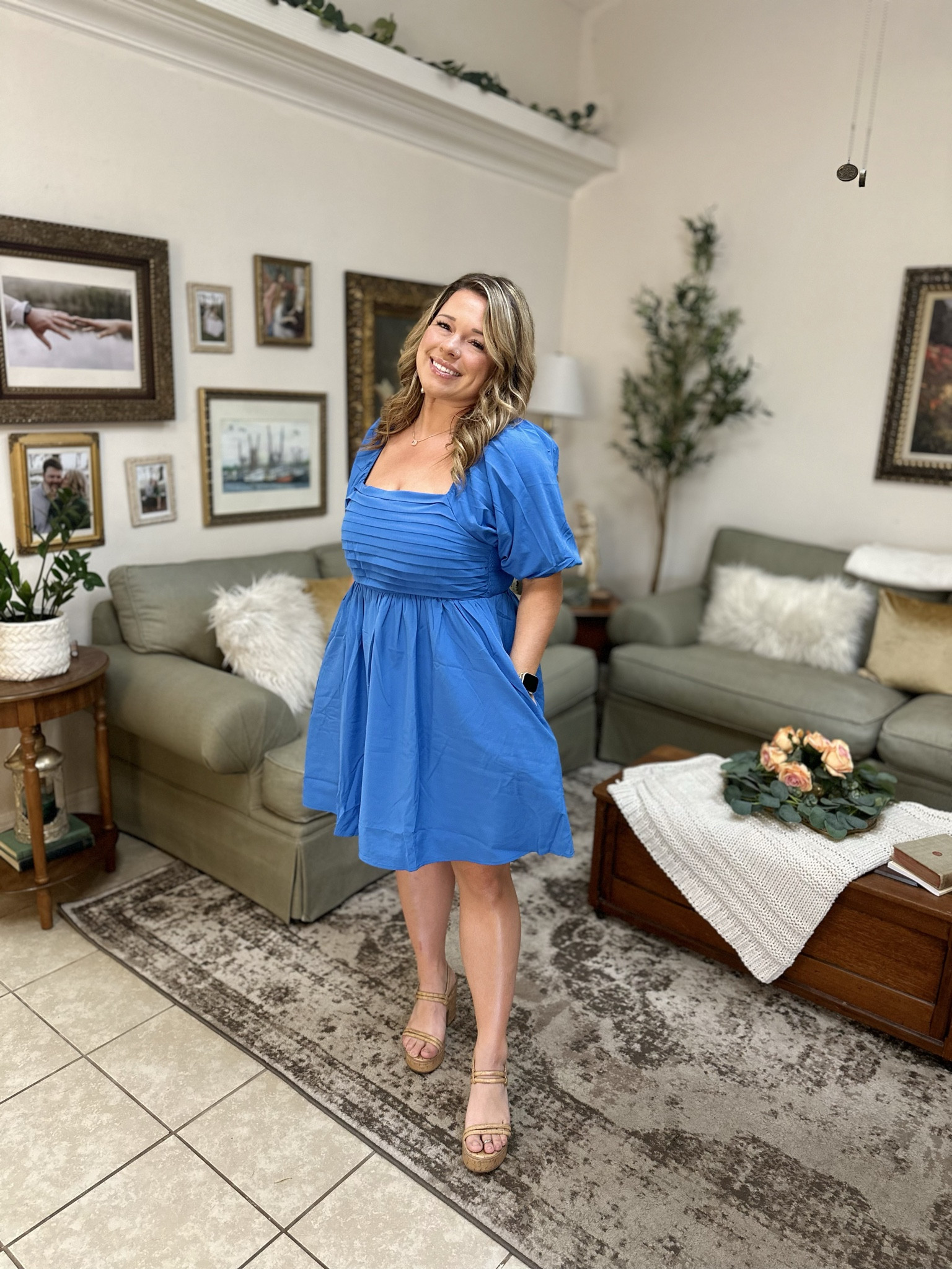 This dress is a total Abercrombie Emerson Poplin dress Dupe. I’m obsessed with the pockets, relaxed fit with stretch at the bust, the vibrant color and the puffy sleeves. Order true to size, I ordered my true size large in this Amazon dress.

Amazon find
Amazon dress
Amazon puff sleeve 
Puffy sleeve dress
Midsize dress
Midsize fashion 
Midsize style
Midsize outfits
Spring dresses
Spring fashion 
Springtime outfit
Easter outfit
Bright color outfit
Easter dress

#LTKmidsize #LTKparties

#LTKSeasonal