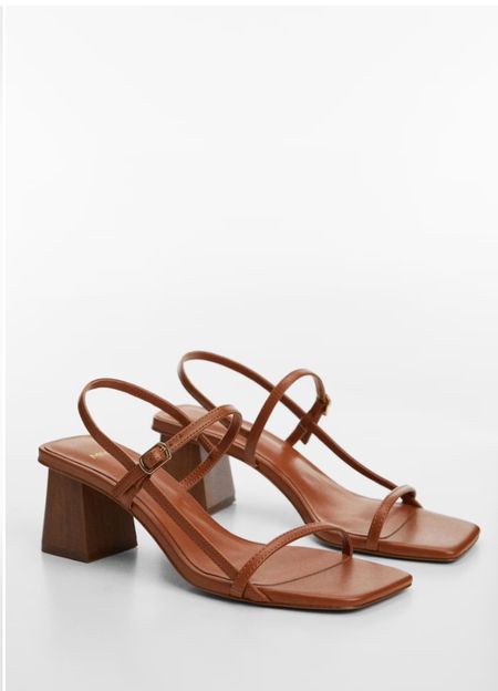 The perfect wedding guest shoe! Could also be worn casually. Can always count on mango for a chic affordable shoe

Brown block heel , spring wedding guest shoe , block heel sandals , tan block heel 

#LTKshoecrush #LTKwedding