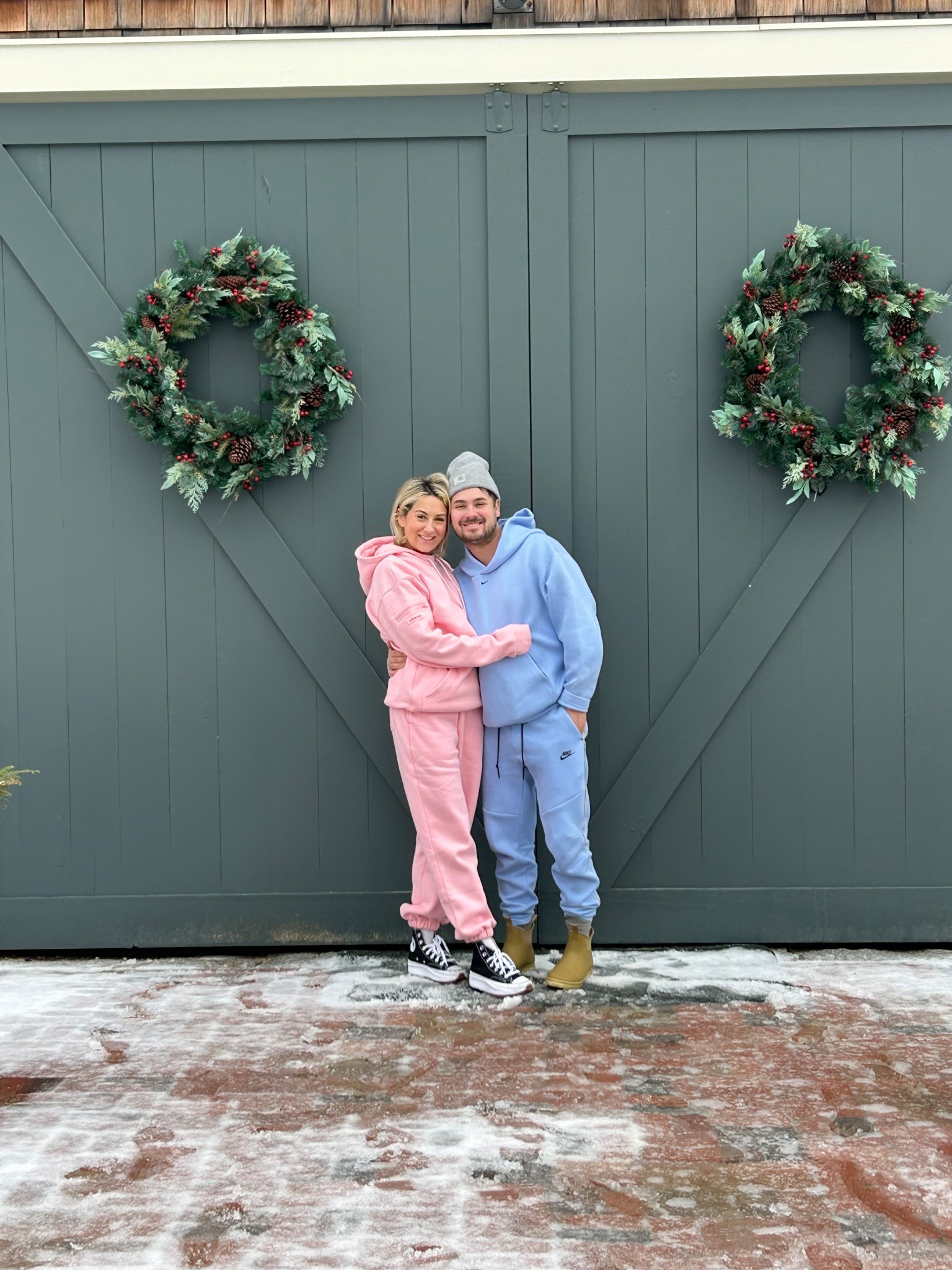 His & hers sweats 🩷🩵