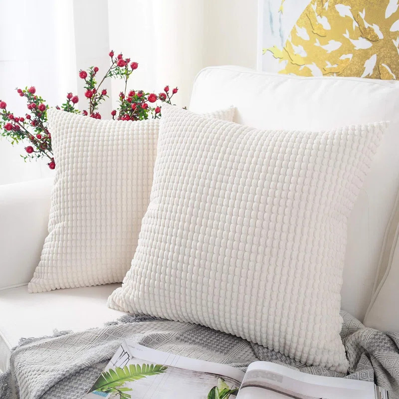 Miltonvale Square Pillow Cover (Set of 2) | Wayfair Professional