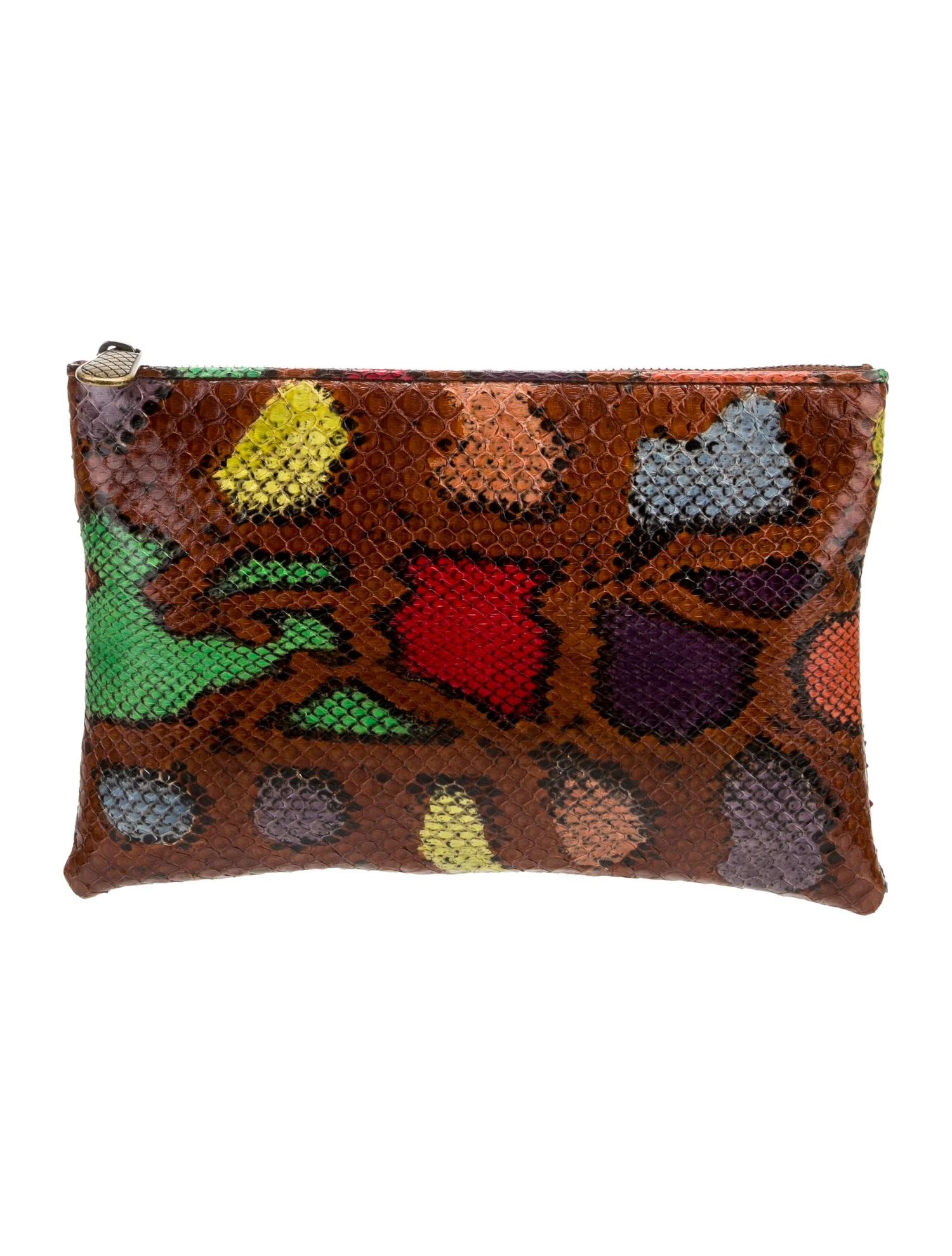 Snakeskin Pouch | The RealReal