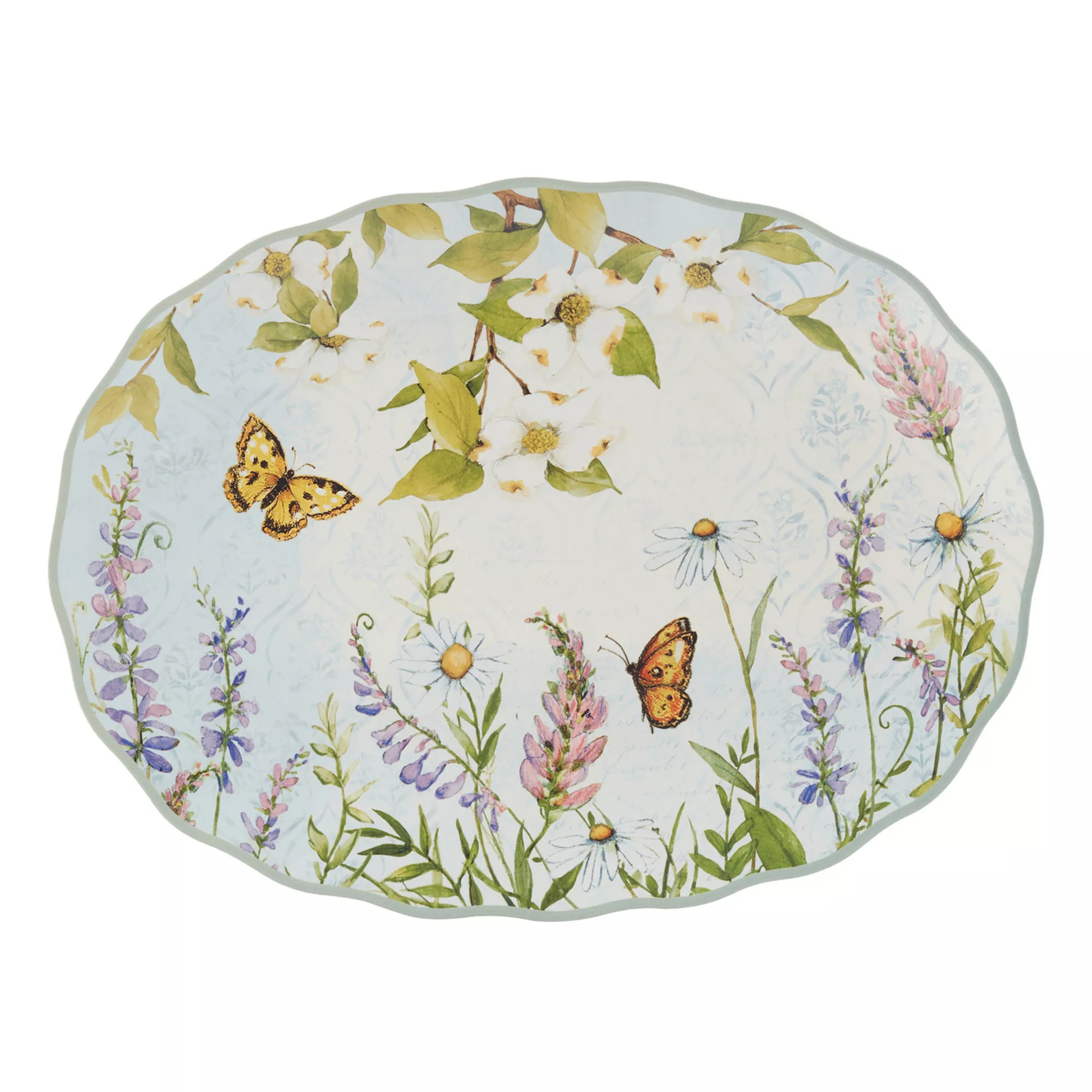 Certified International Easter Meadow Oval Platter | Kohl's
