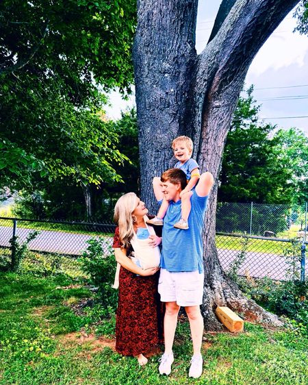 Full hands and fuller hearts🤱🫶🏽 - I sure do love this season of life with you and our babies, @wesmabry !! 🥹👶🏼🩵 We are living in the “good ol days” and are truly blessed beyond measure! 🌾👣💫 #fullhandsfullhearts #thesearethedays 

PS. Our Sweet Baby Levi Rhett sure does love his @ergobaby newborn carrier - tonight was our very first time trying it out!! 👶🏼🤍 And mama does too!! 🥰 So special having him so close, just like when he was in my belly!!🤰Linked it for y’all below on my LTKit shop (link is in my bio 🔗) - it is so easy to use and keeps baby so snug and happy (& sleeping away hehe 😴)!! Make sure to follow along with me there to shop all things motherhood, baby, family, and lifestyle!! 🛍️ #ltkmama #ergobabycarrier #babycarrier #babysfirsttimeincarrier

#LTKBaby #LTKKids #LTKFamily